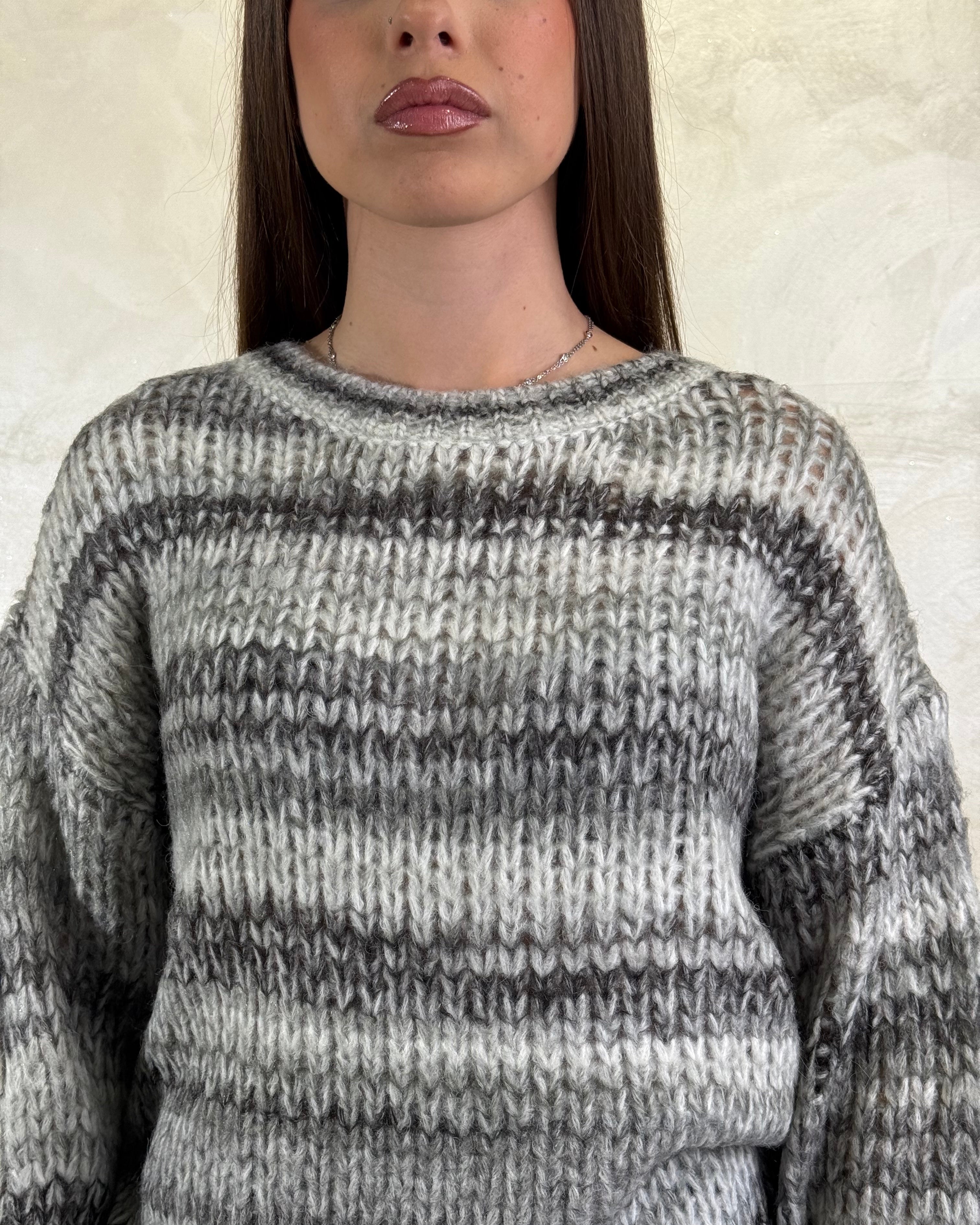 MAGLIA PARICOLLO COL.GRIGIO