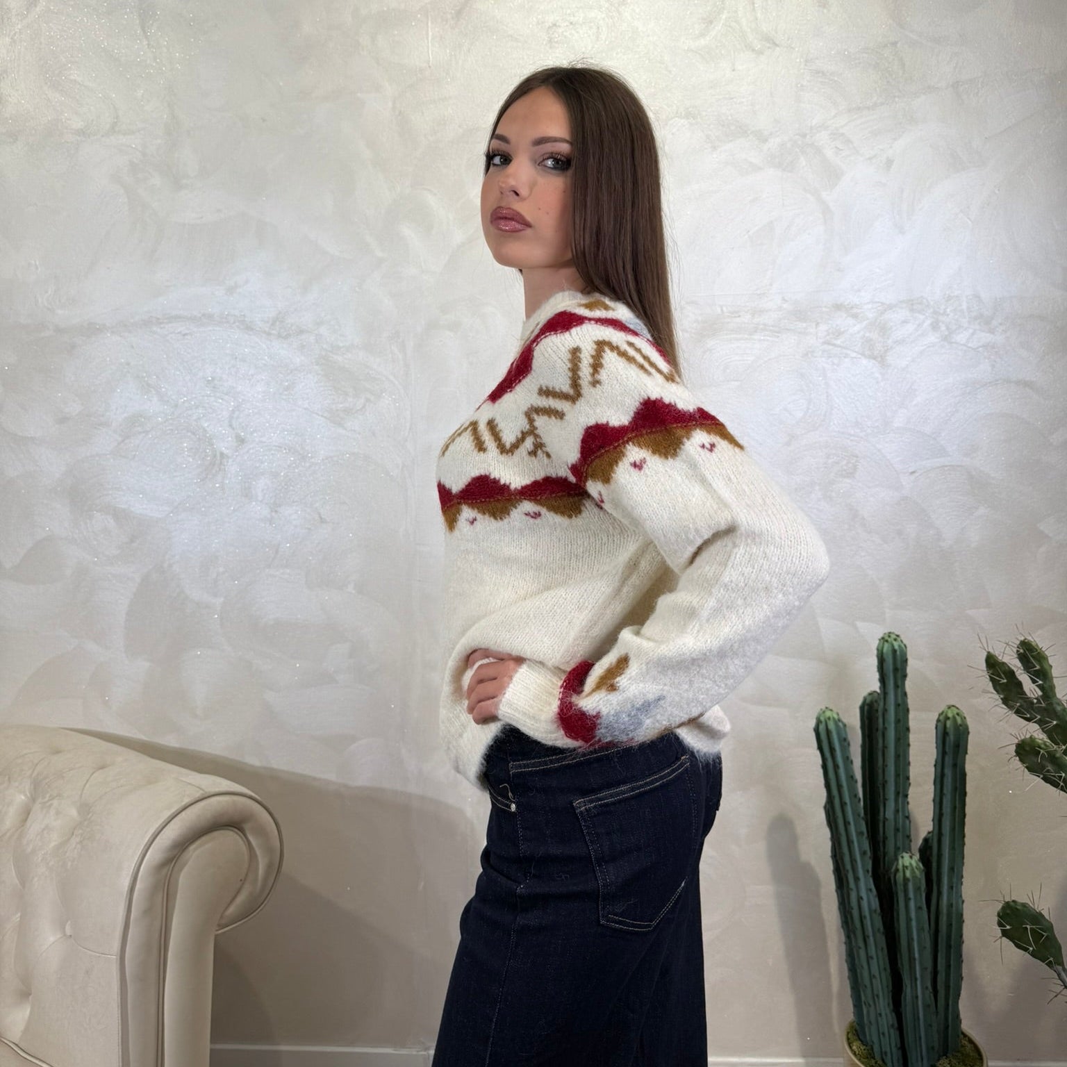 MAGLIA NORVEGESE COL. PANNA