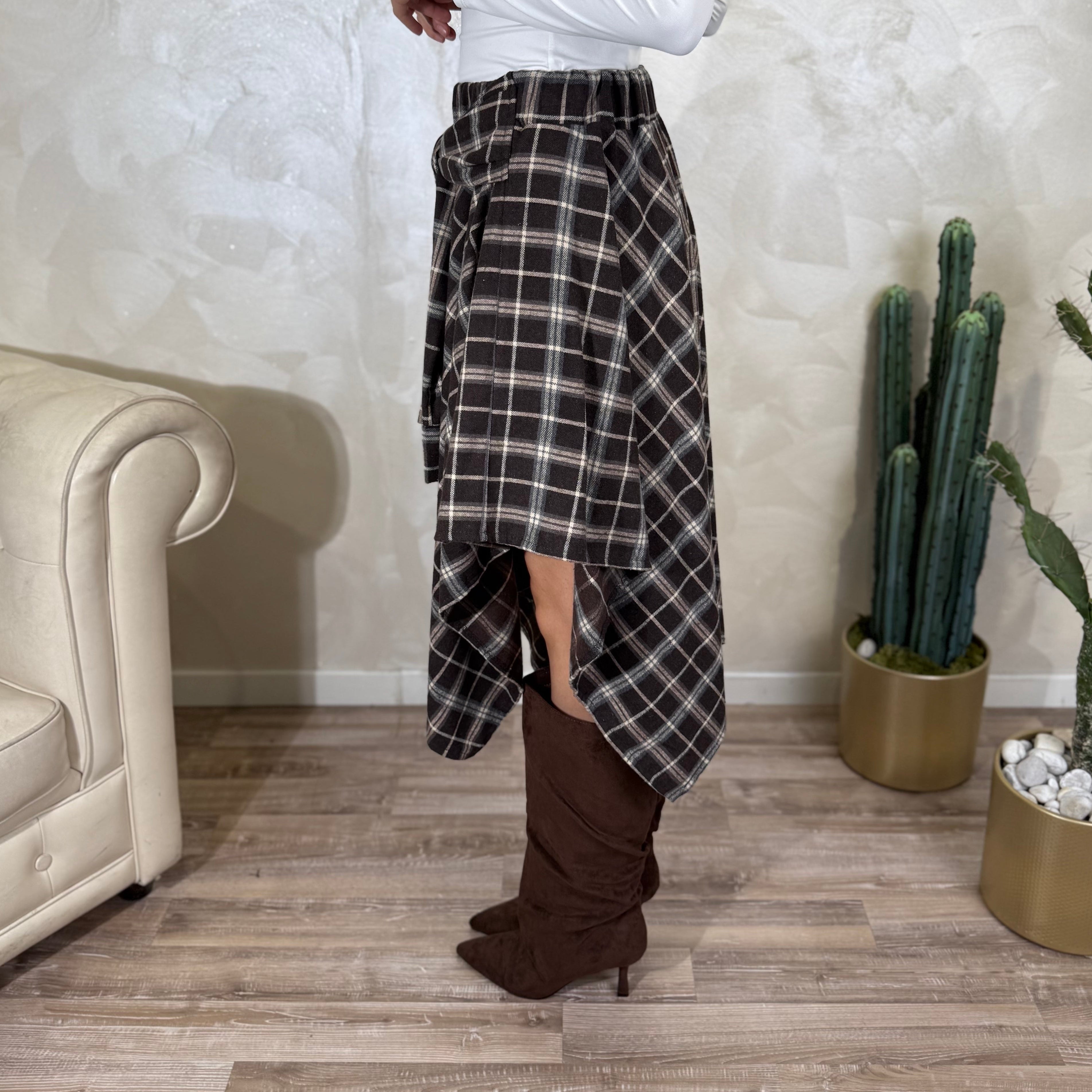 GONNA CHECK EFFETTO CAMICIA COL. MORO