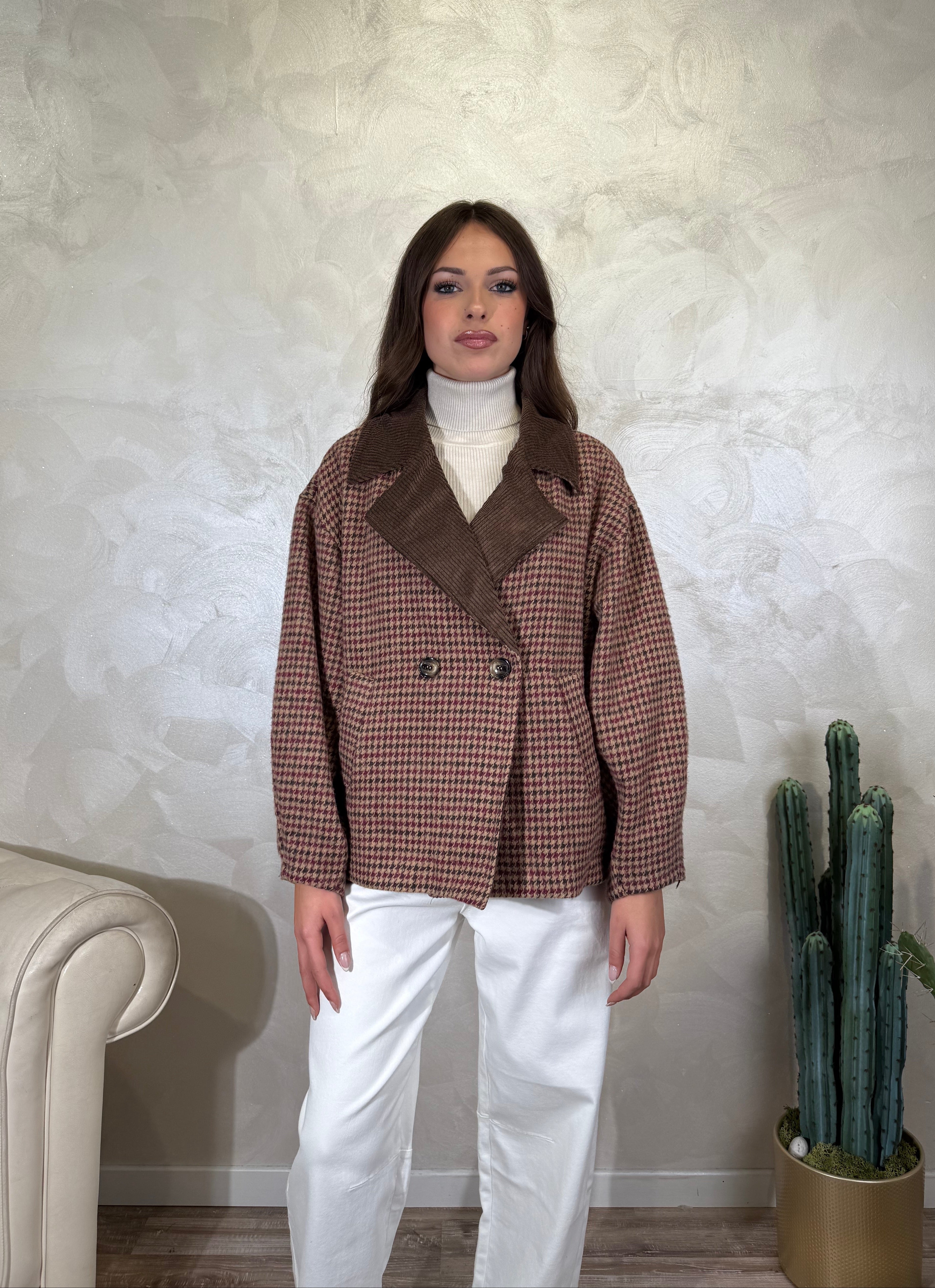 CAPPOTTO MANTELLA COL. BORDEAUX