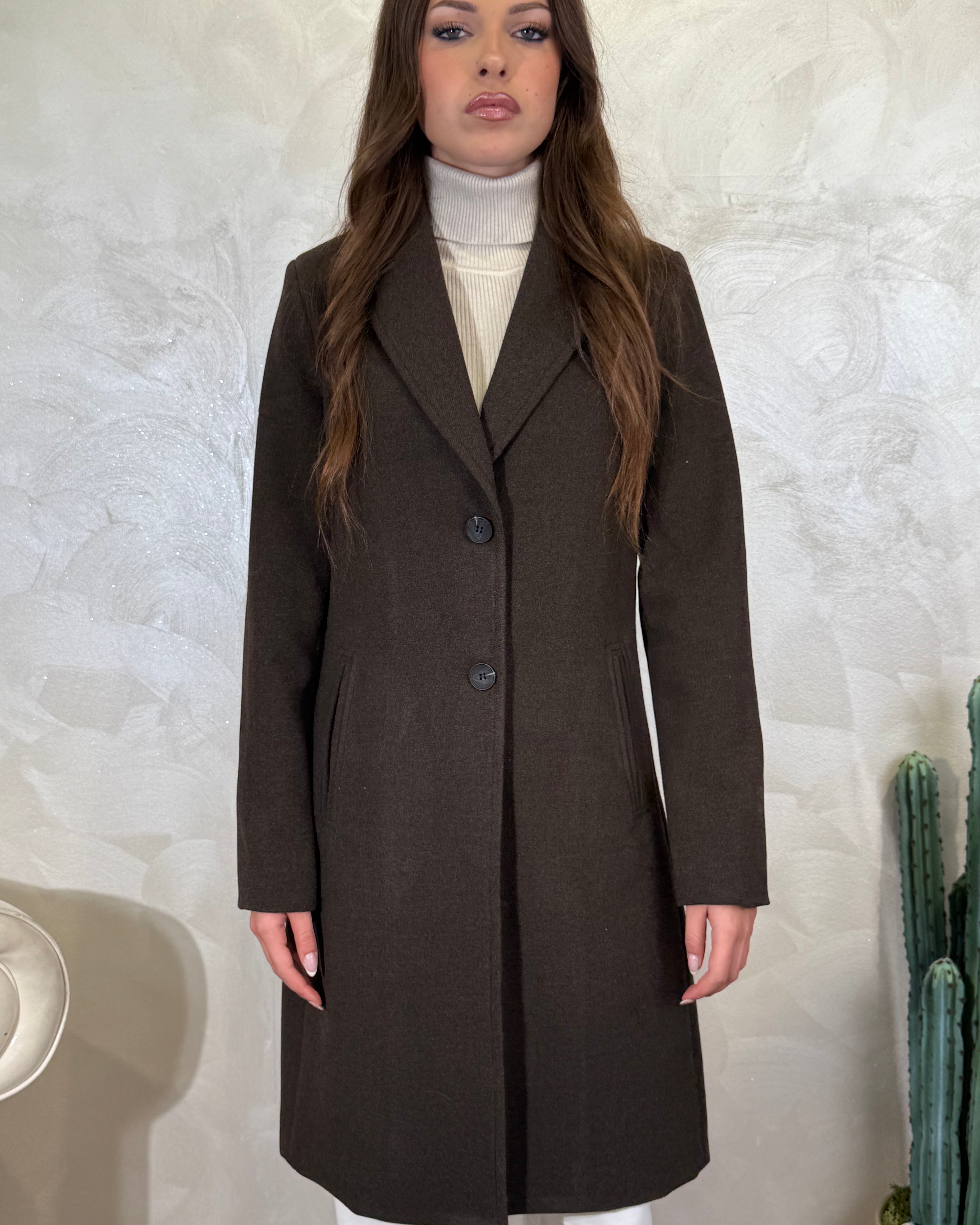 CAPPOTTO BARONETTO MONO PETTO COL. MORO