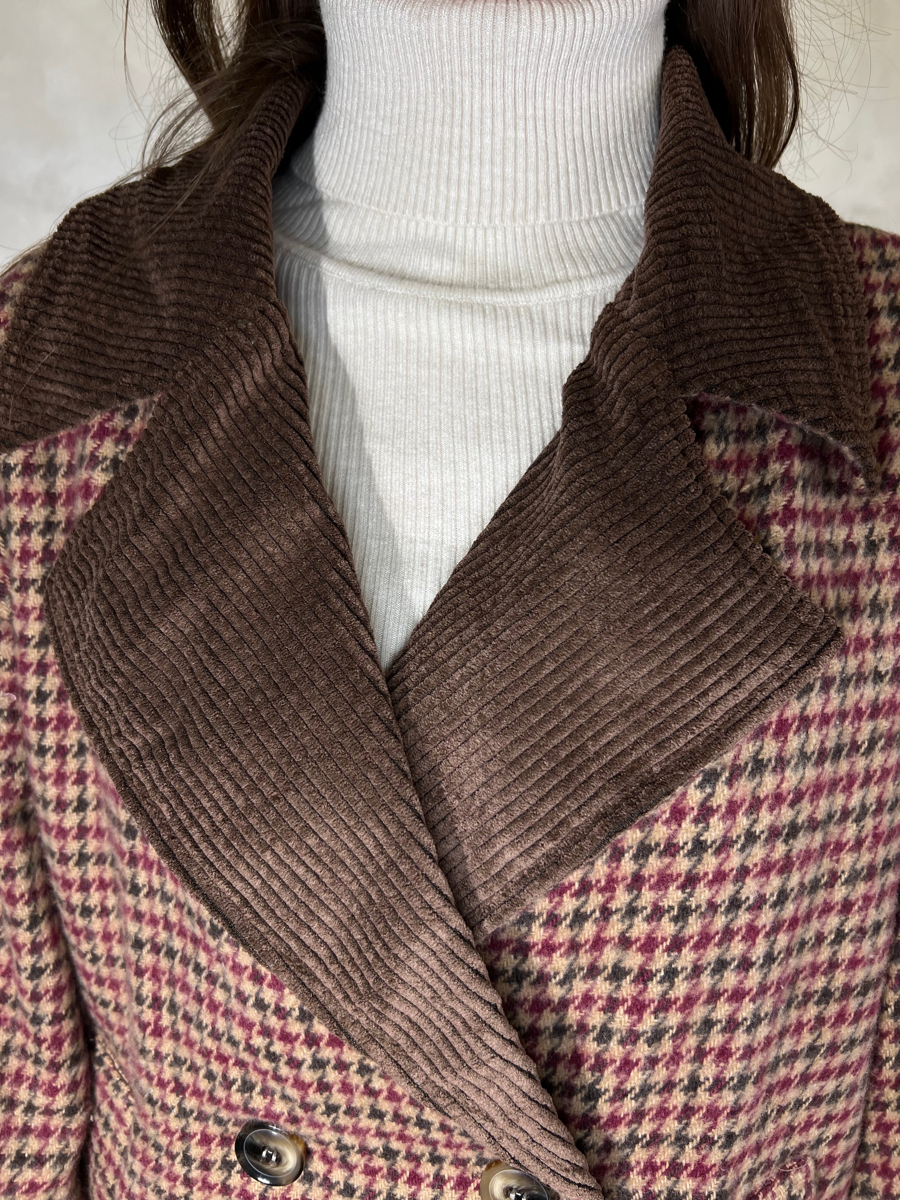 CAPPOTTO MANTELLA COL. BORDEAUX