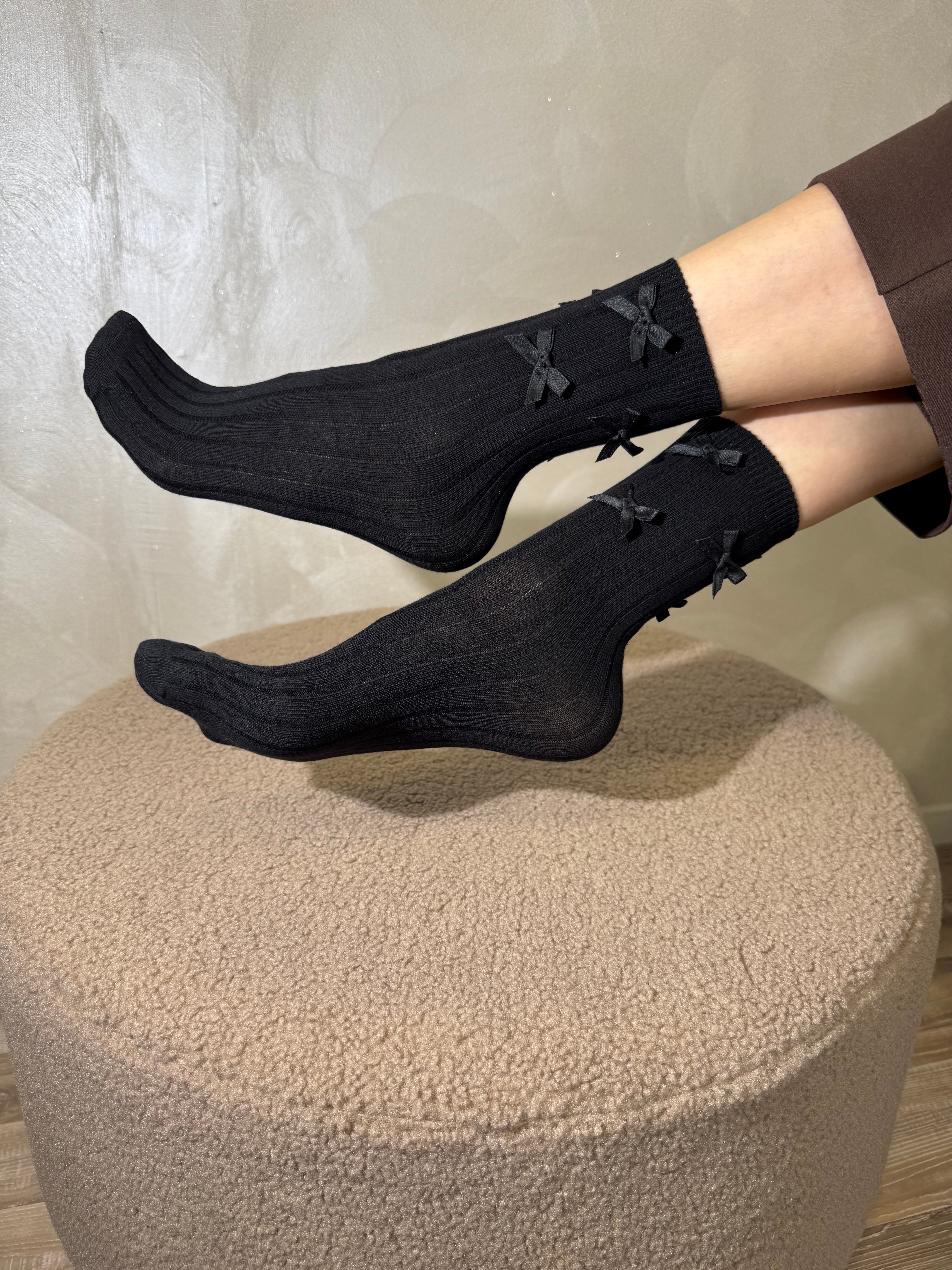 CALZINI FIOCCHI COL.NERO