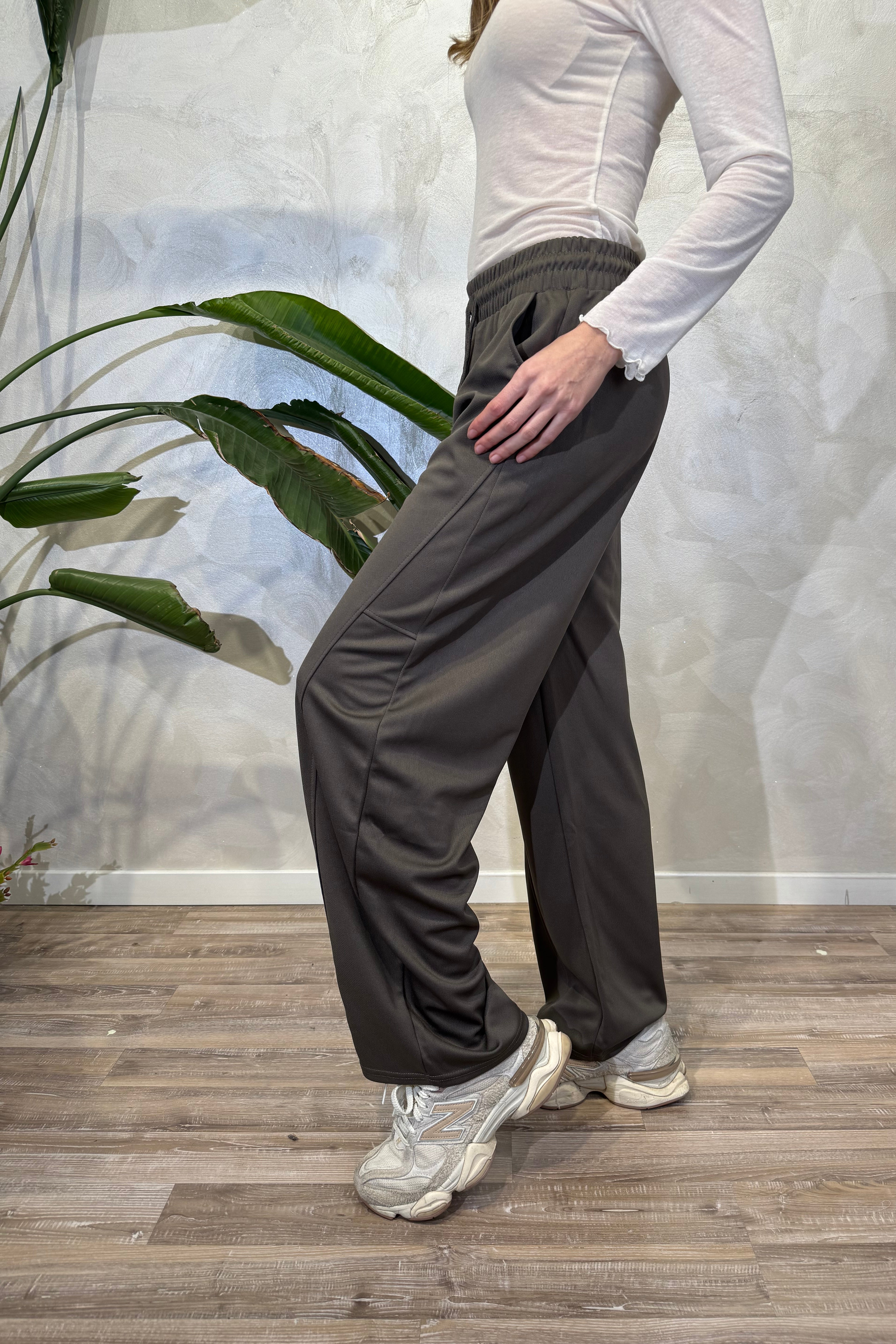 JOGGER SOFT FIT COL. MORO