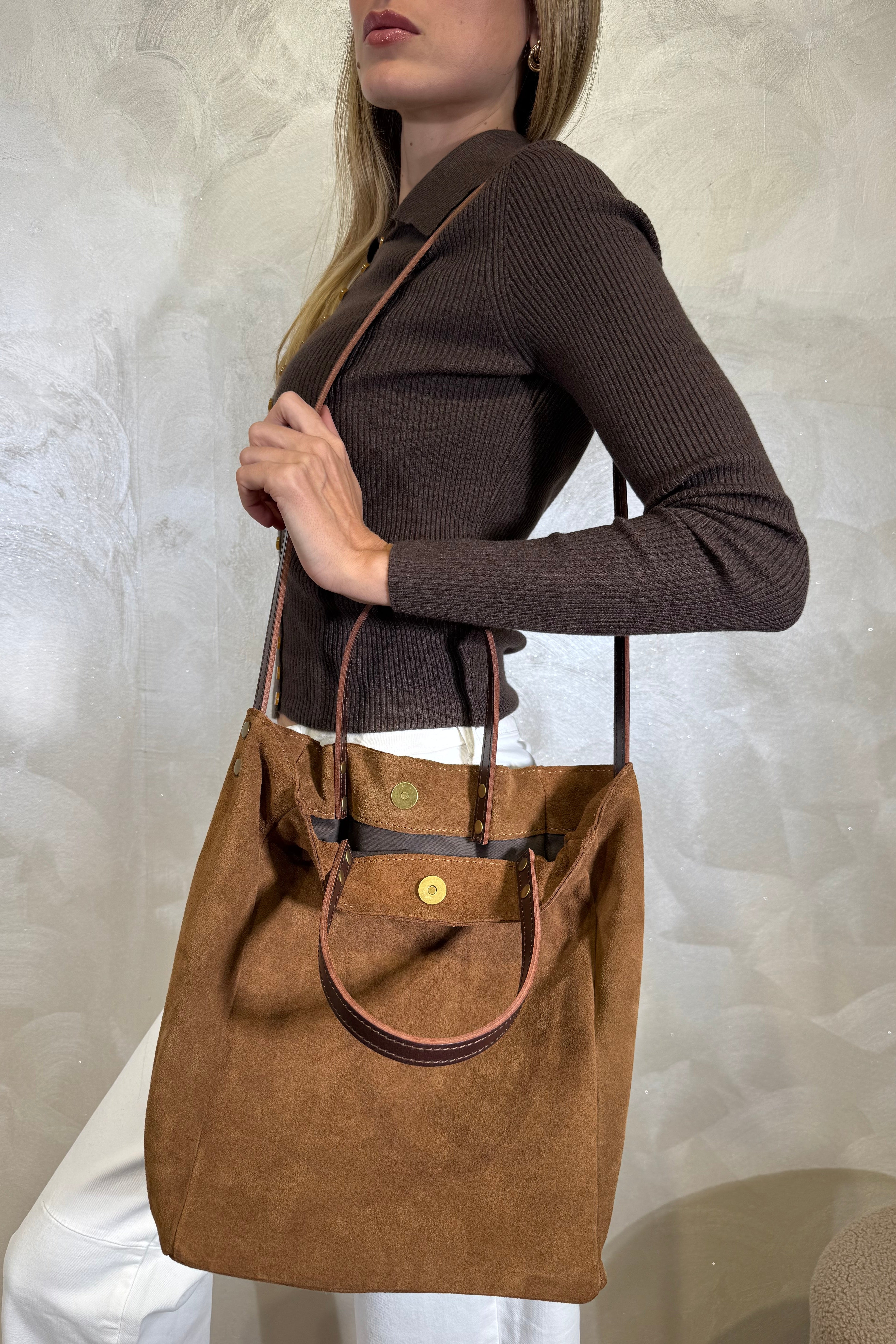 BORSA TOTE COL.CASTAGNA