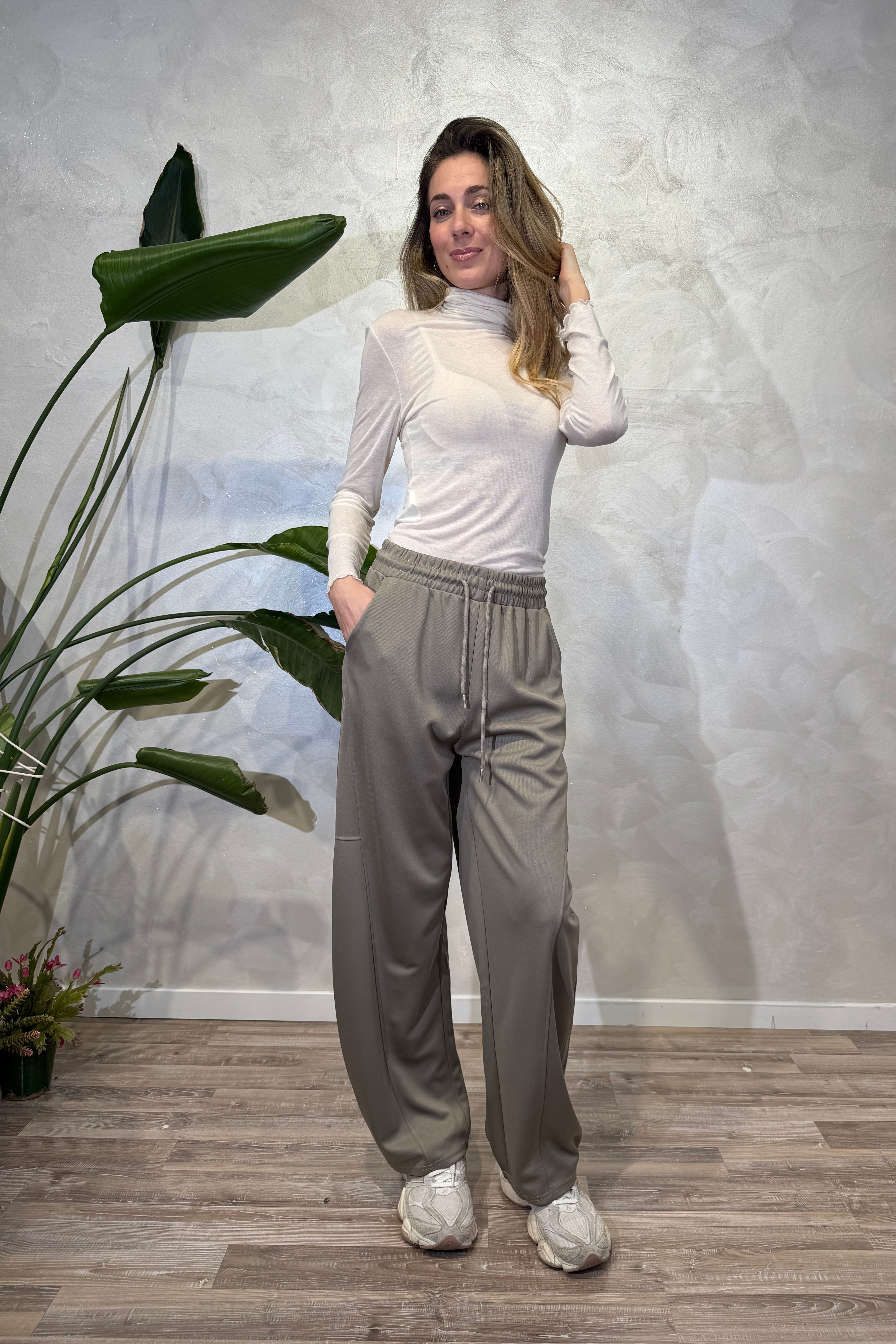 JOGGER SOFT FIT COL. TORTORA