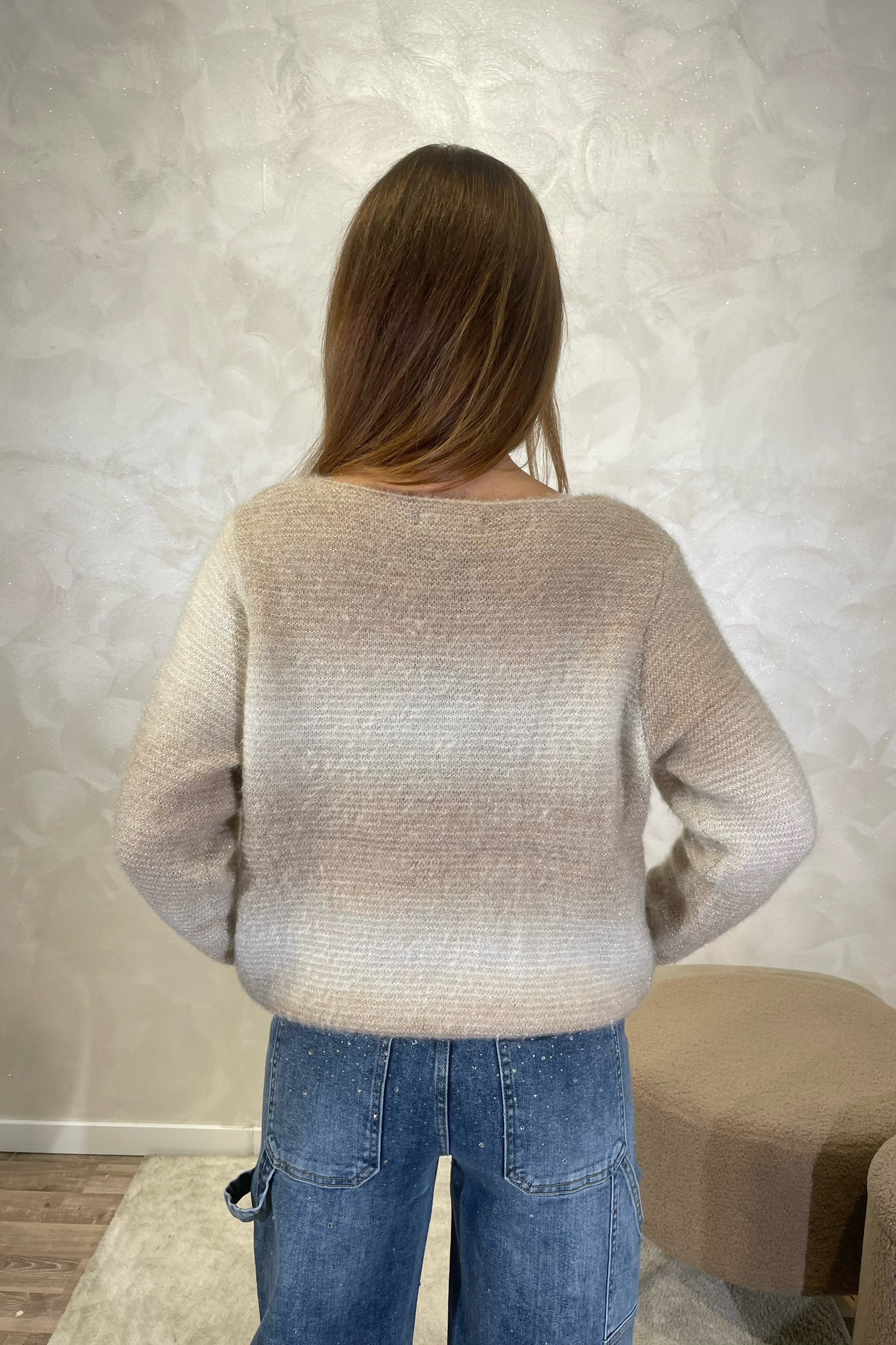 MAGLIA DEGRADE' COL.CAMEL