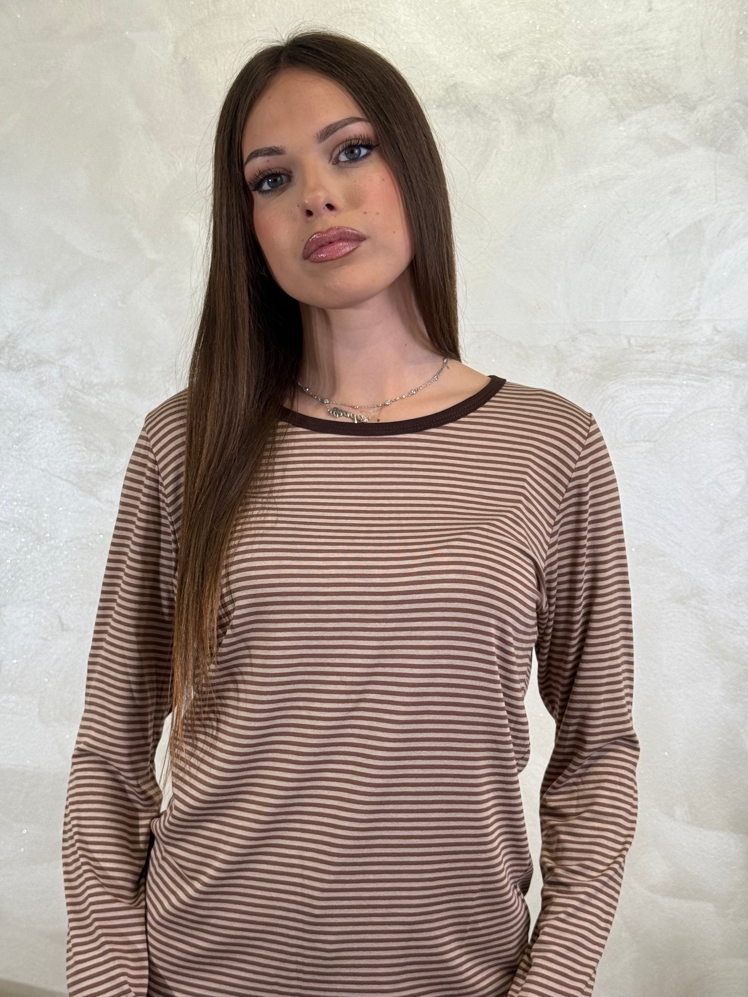 MAGLIA RIGATA COL. MORO