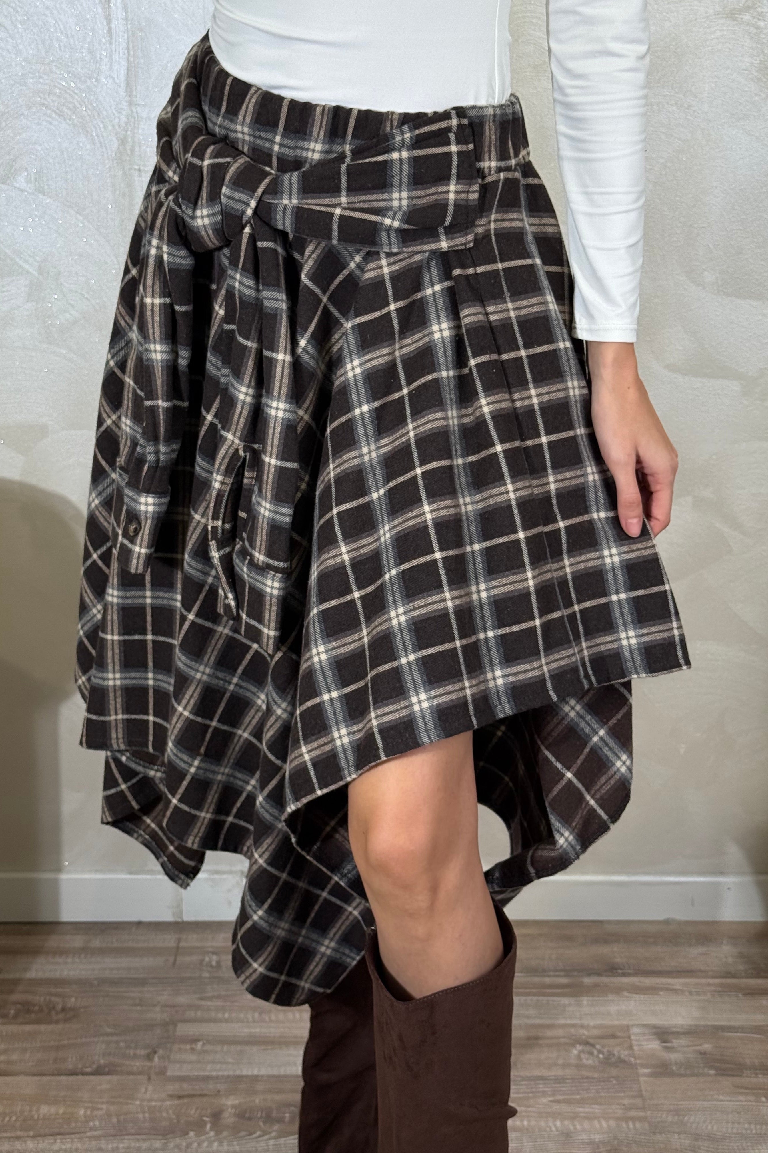 GONNA CHECK EFFETTO CAMICIA COL. MORO