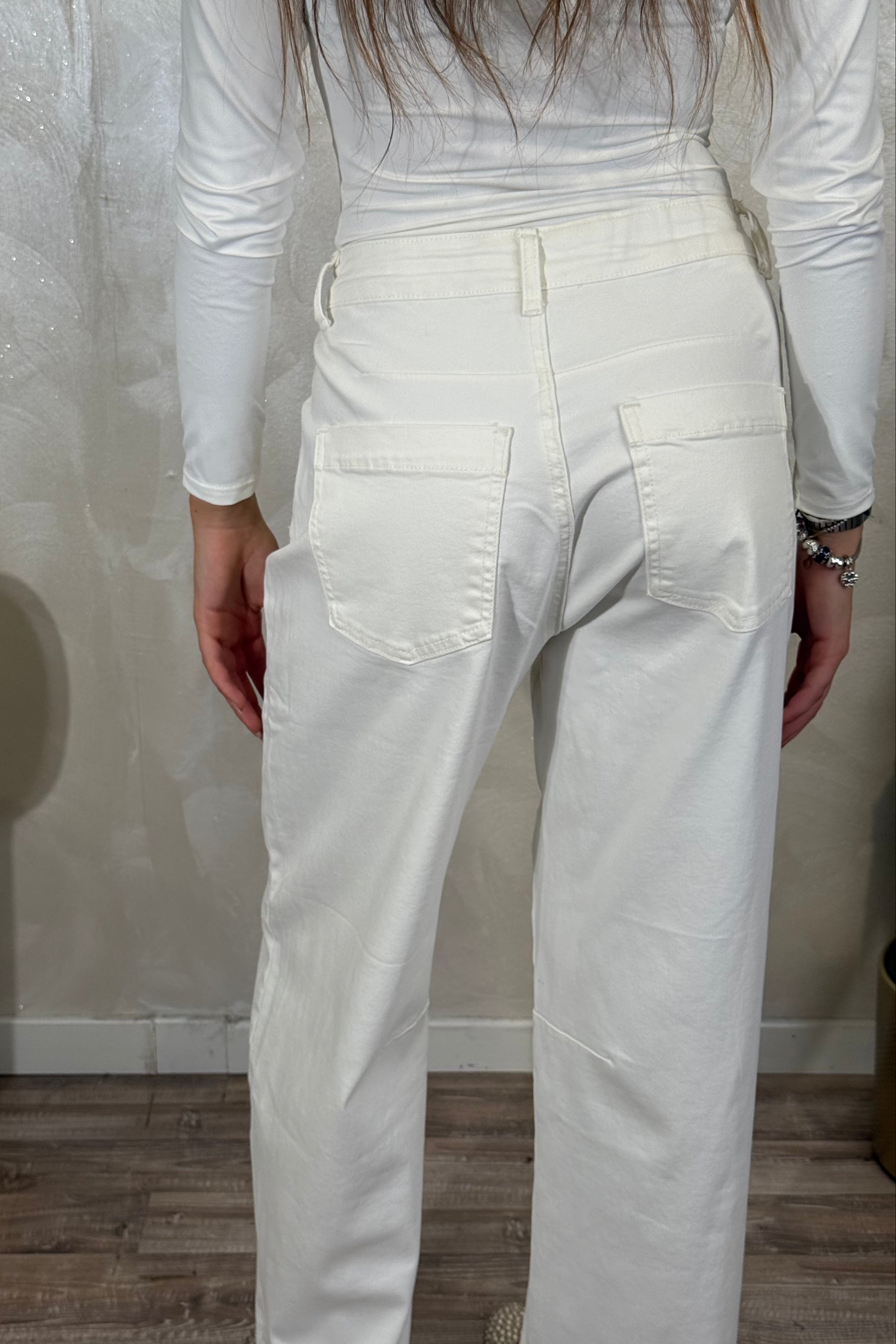 JEANS BALLOON COL.BIANCO