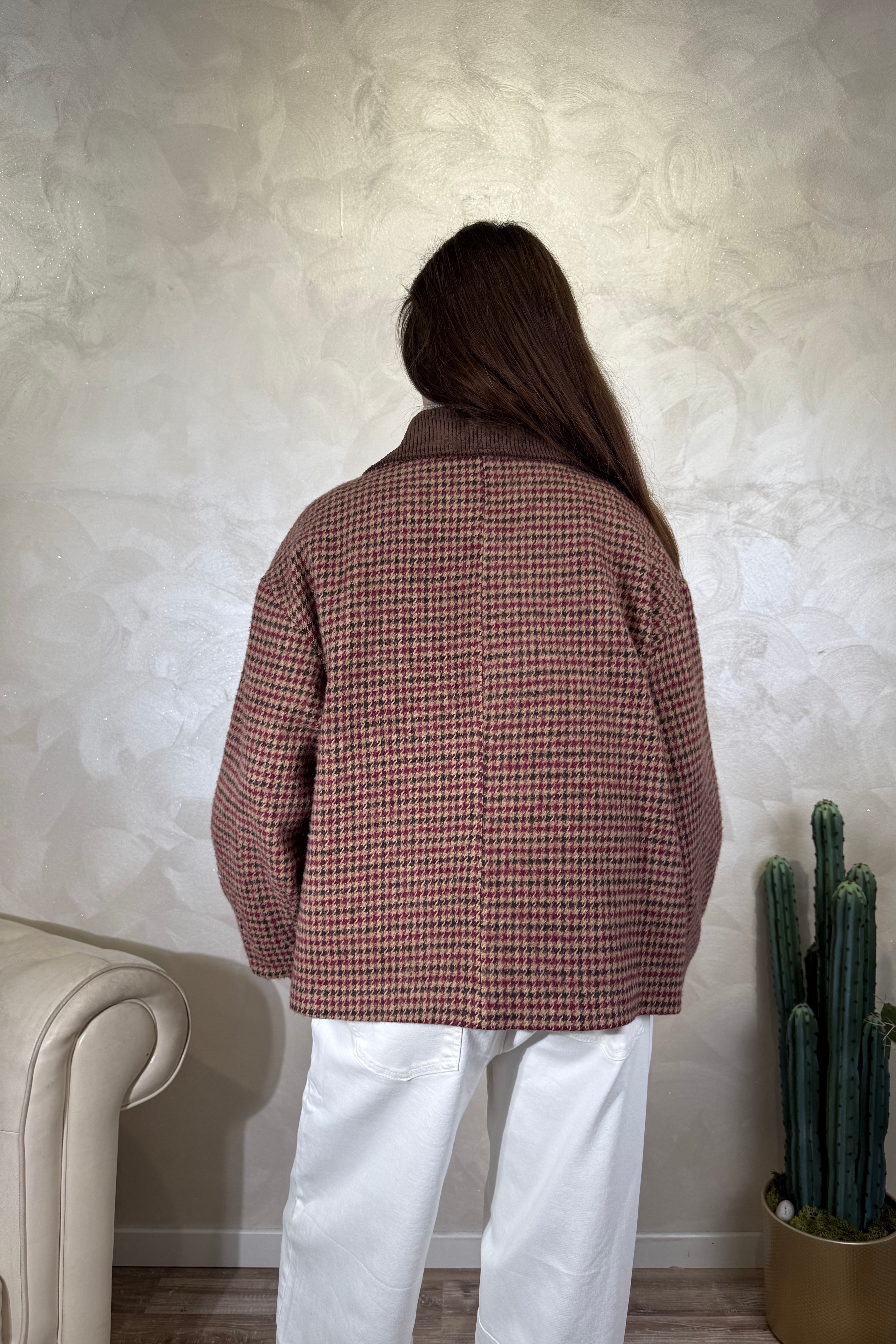 CAPPOTTO MANTELLA COL. BORDEAUX