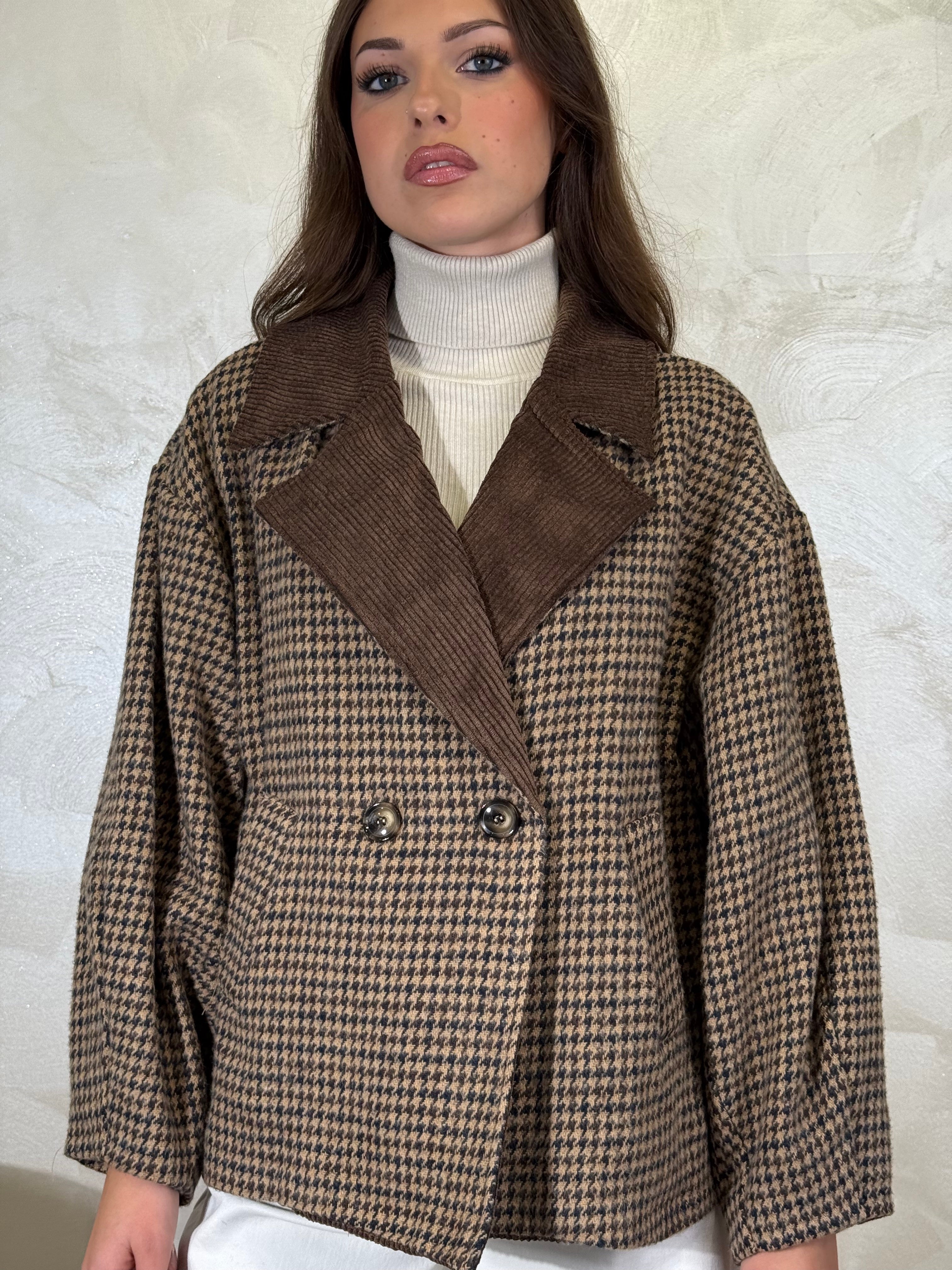 CAPPOTTO MANTELLA COL. BLU