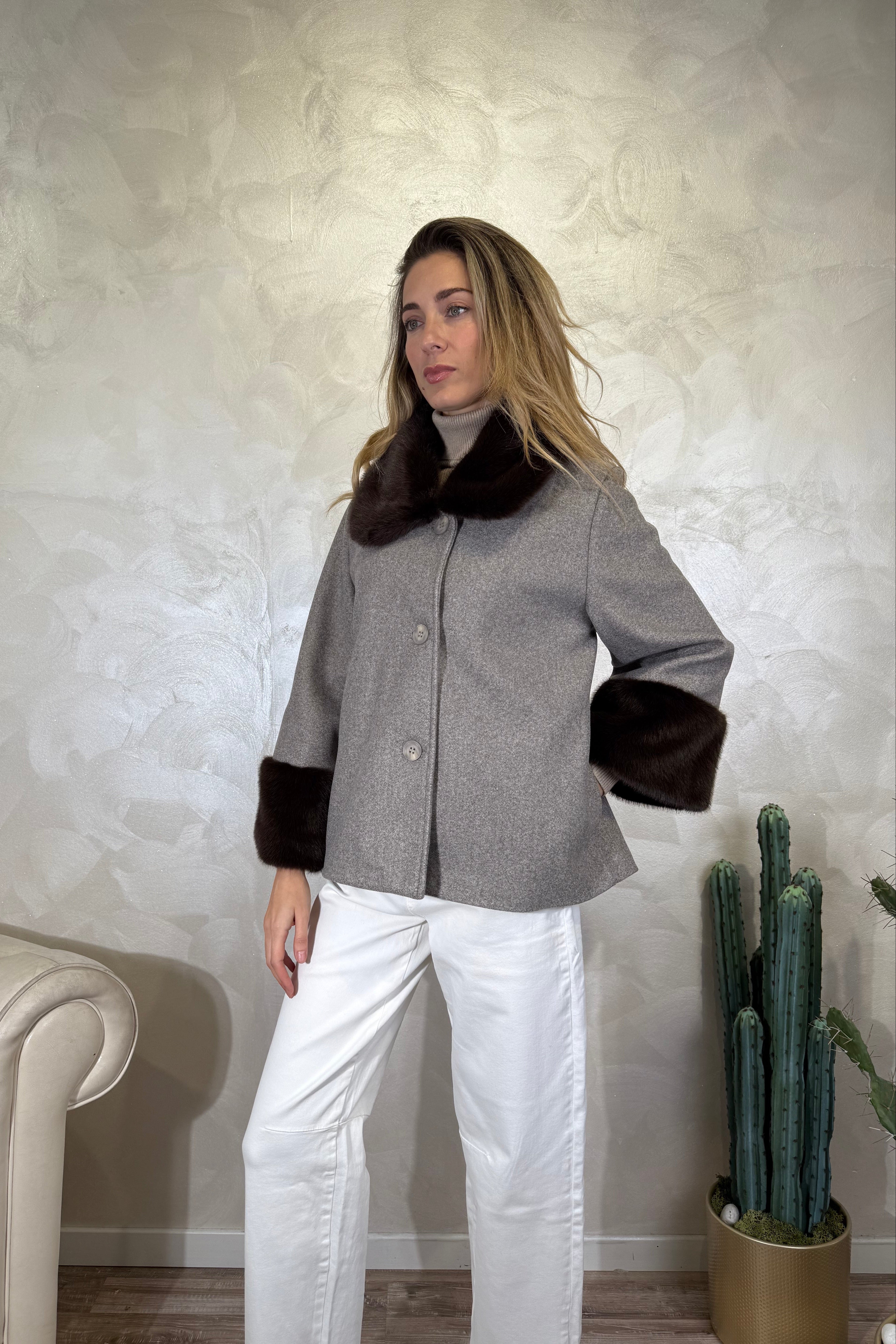 CAPPOTTO MANTELLA COL. TORTORA