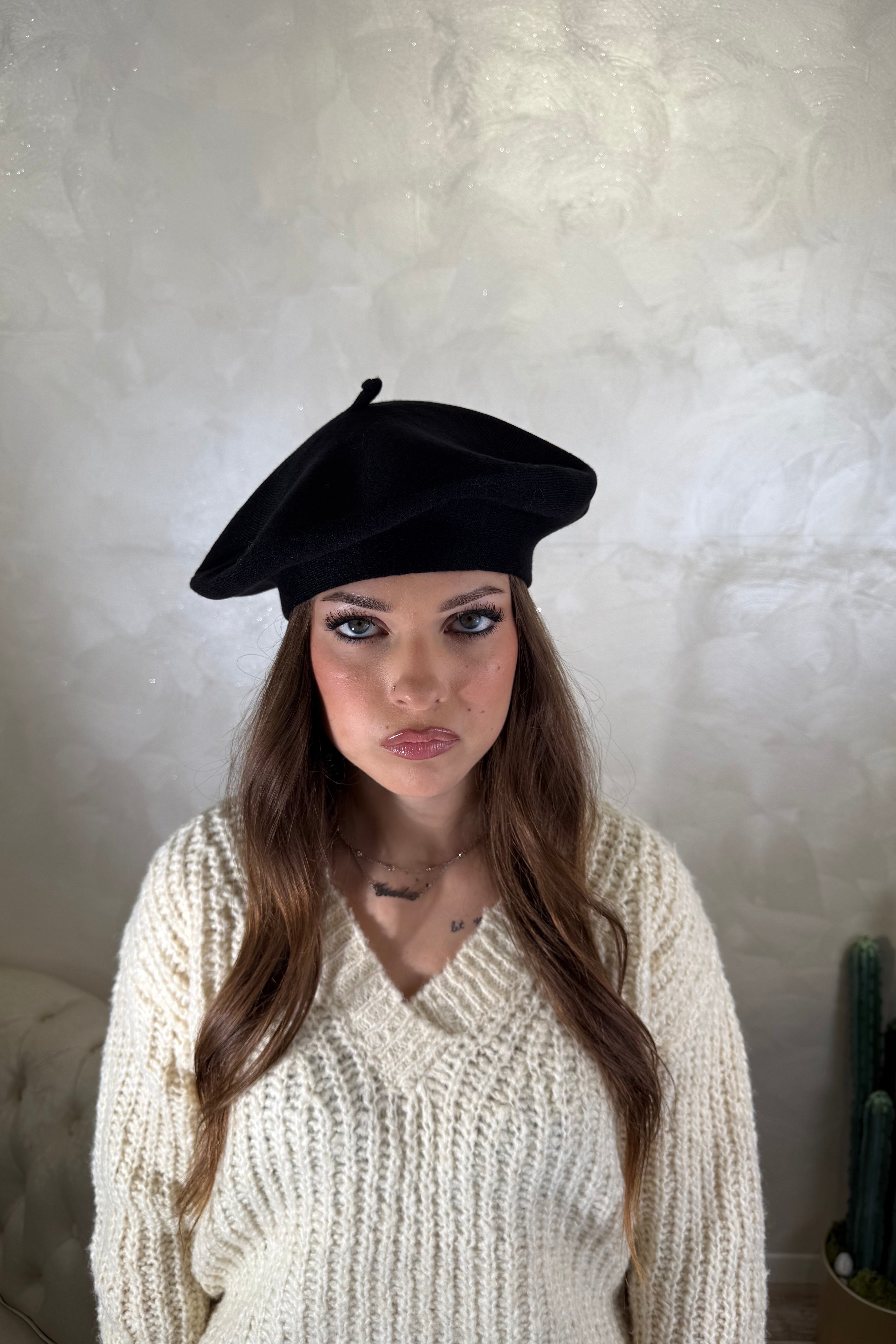 CAPPELLINO BASCO COL. NERO