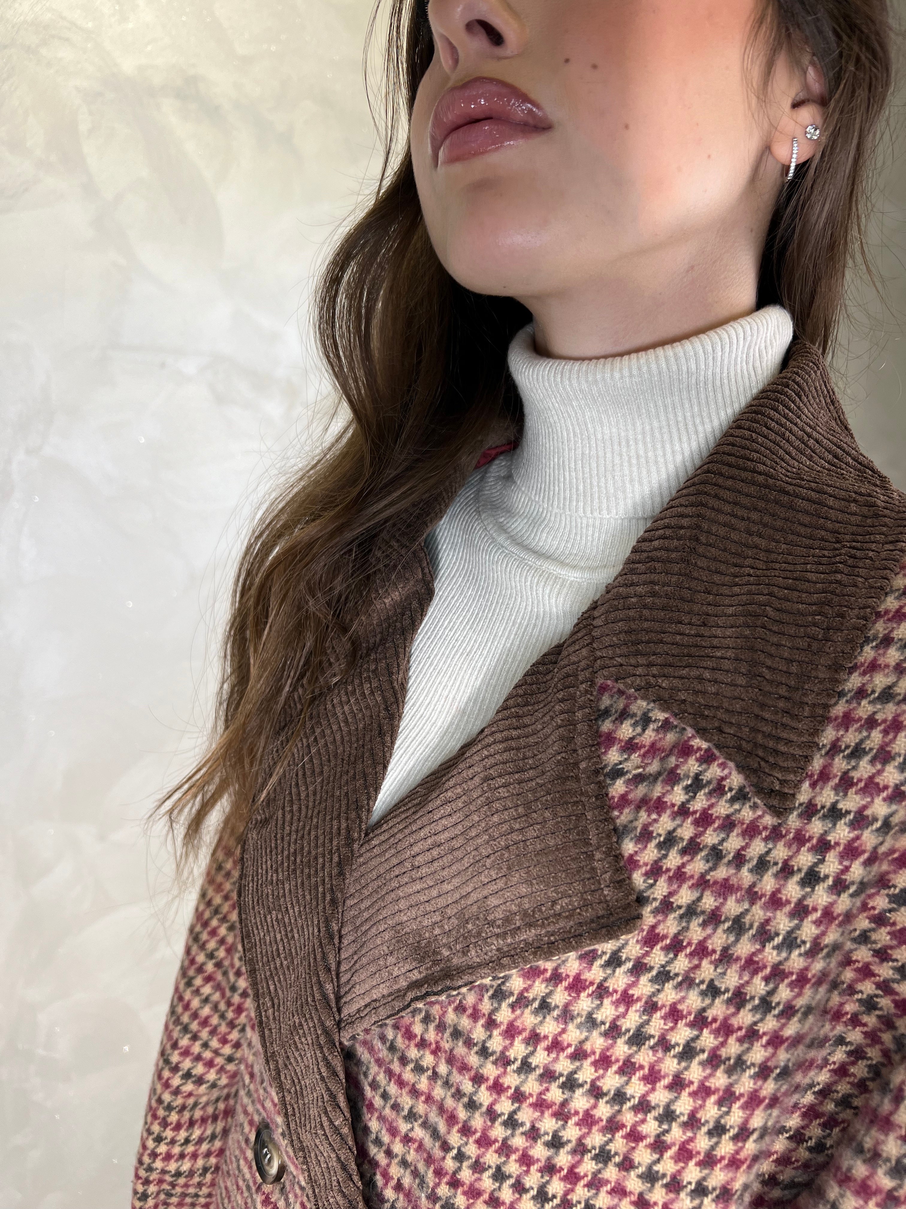 CAPPOTTO MANTELLA COL. BORDEAUX