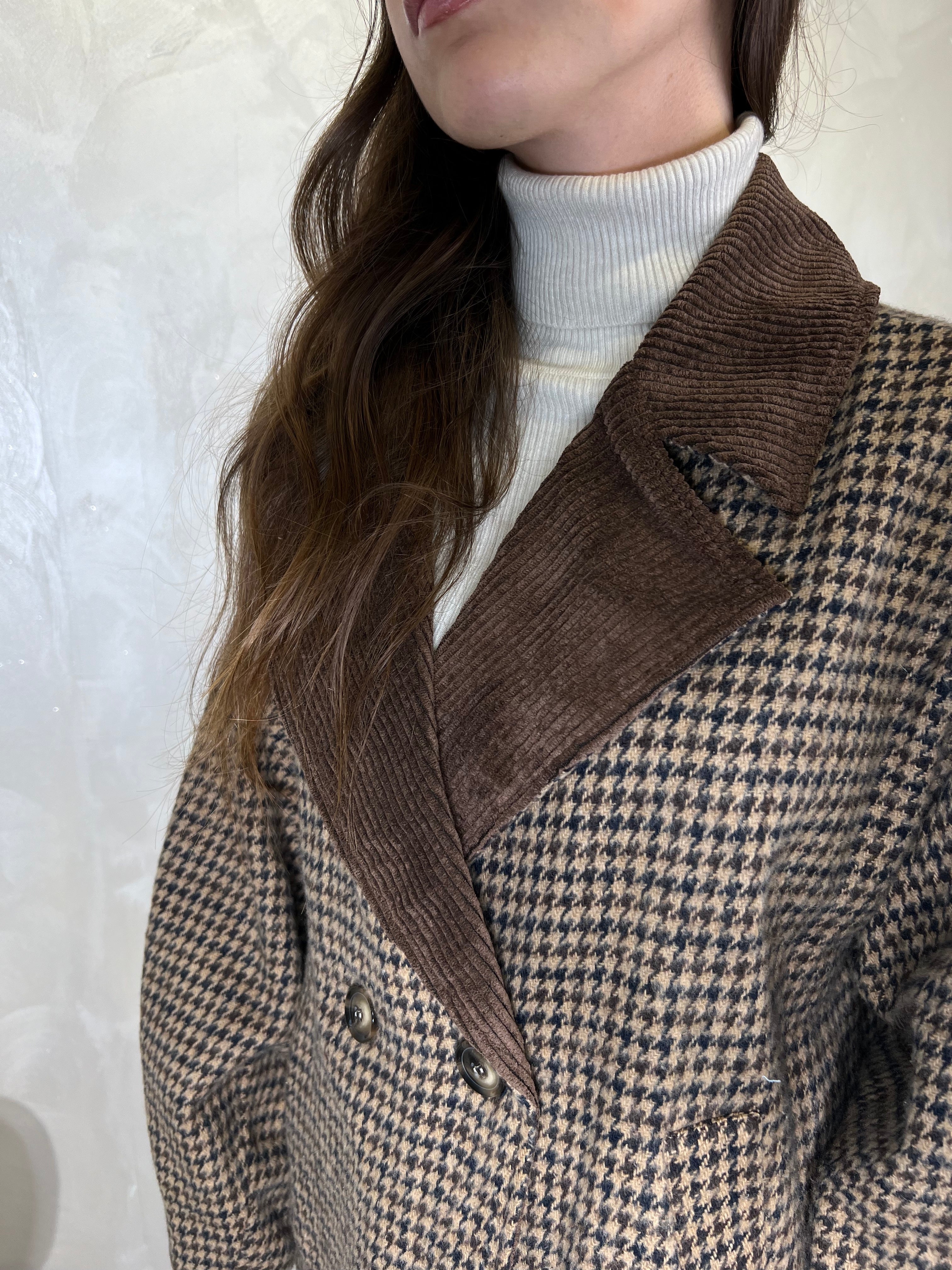 CAPPOTTO MANTELLA COL. BLU