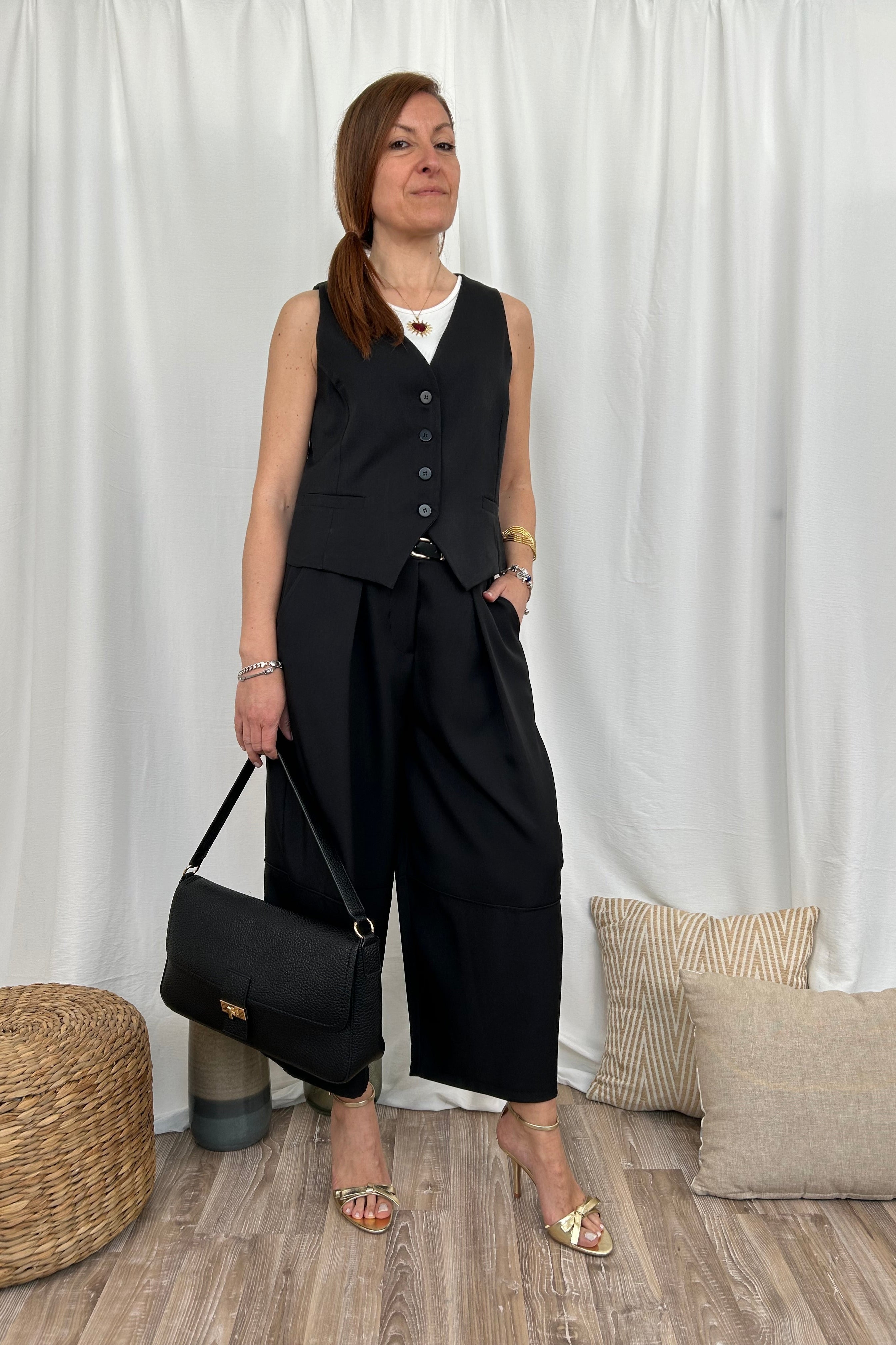 GILET CLASSIC STYLE COL. NERO