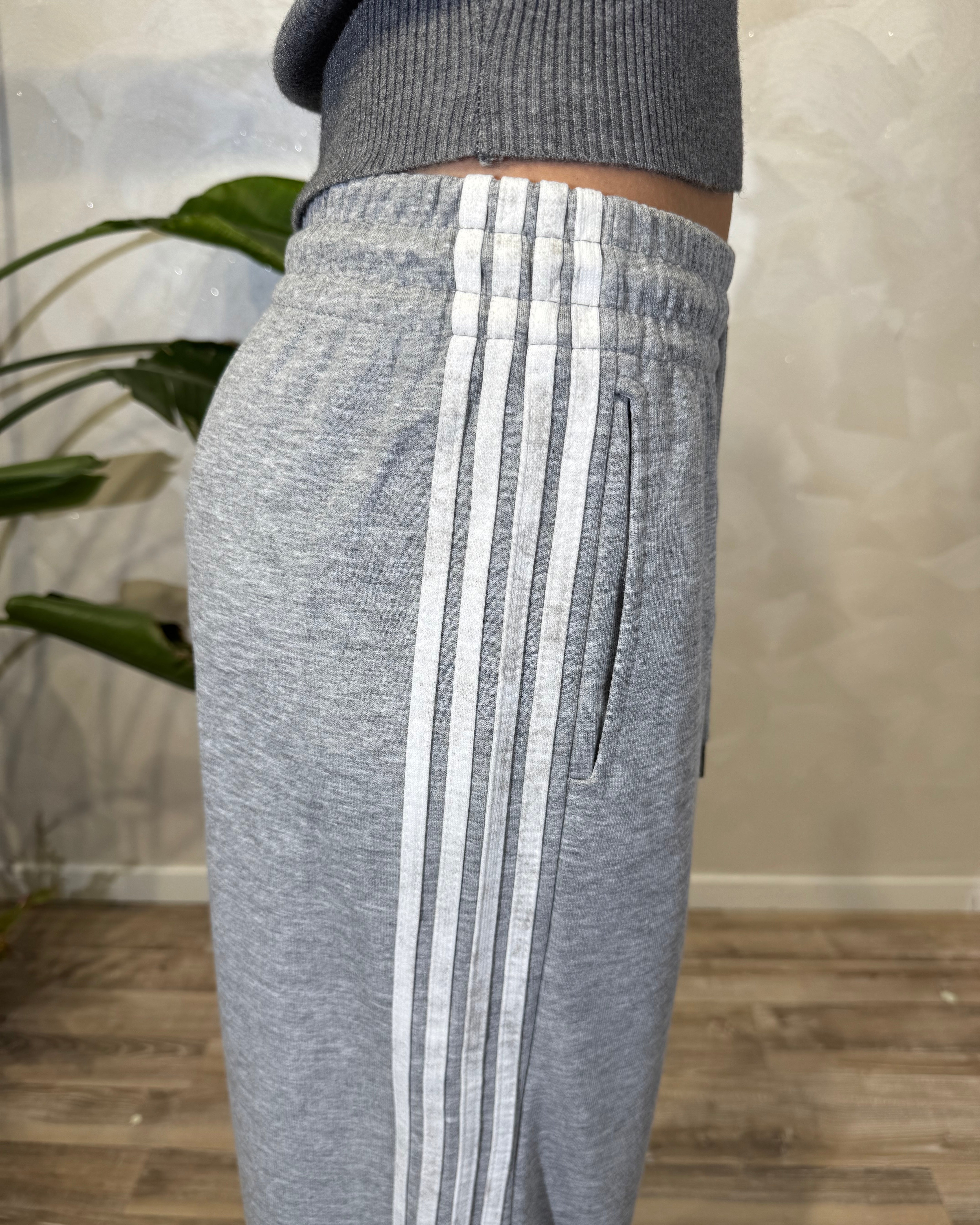 JOGGER STRIPE PANTA CON BANDE LATERALI COL. GRIGIO
