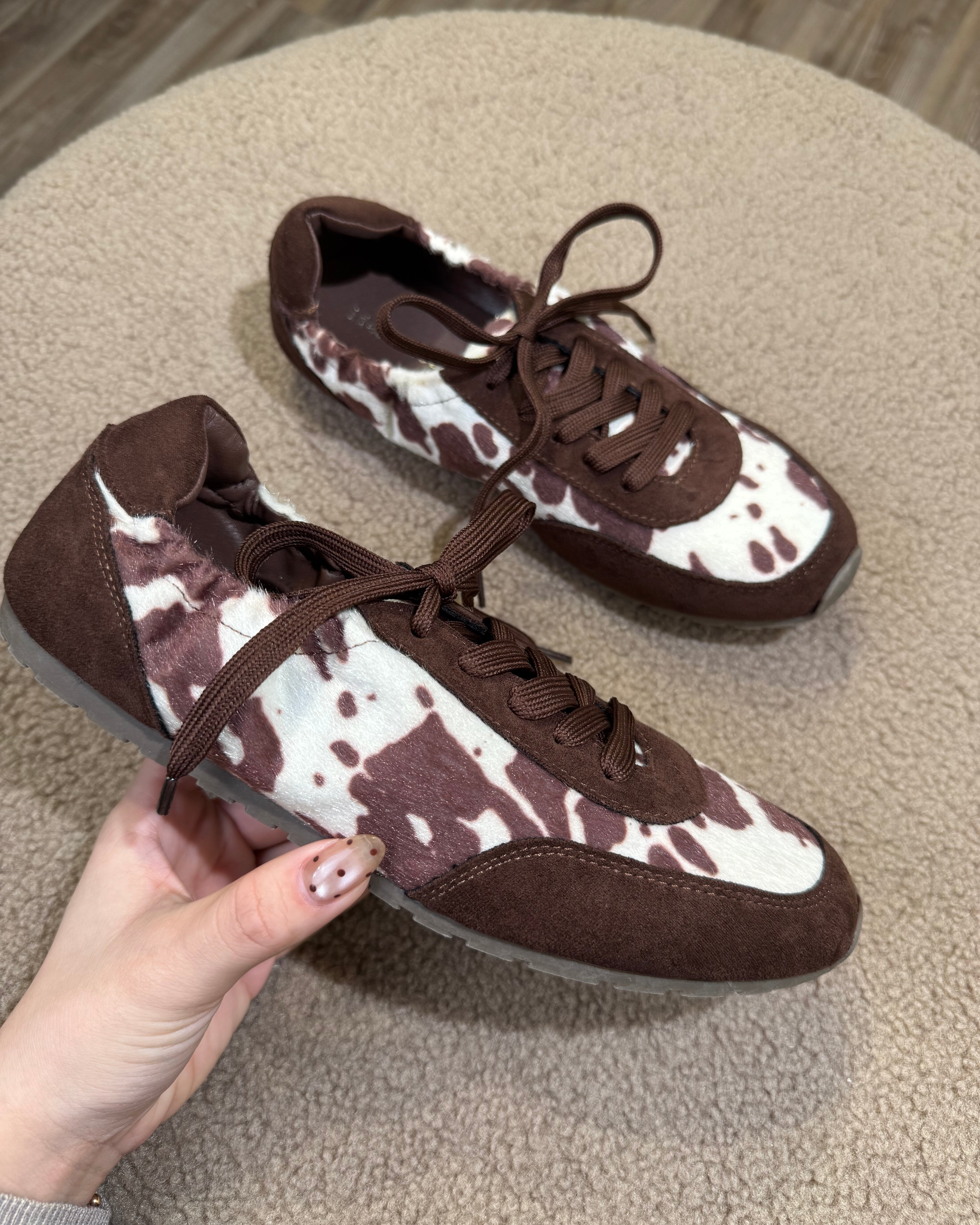 SNEAKER STAMPA MUCCATA COL. MORO