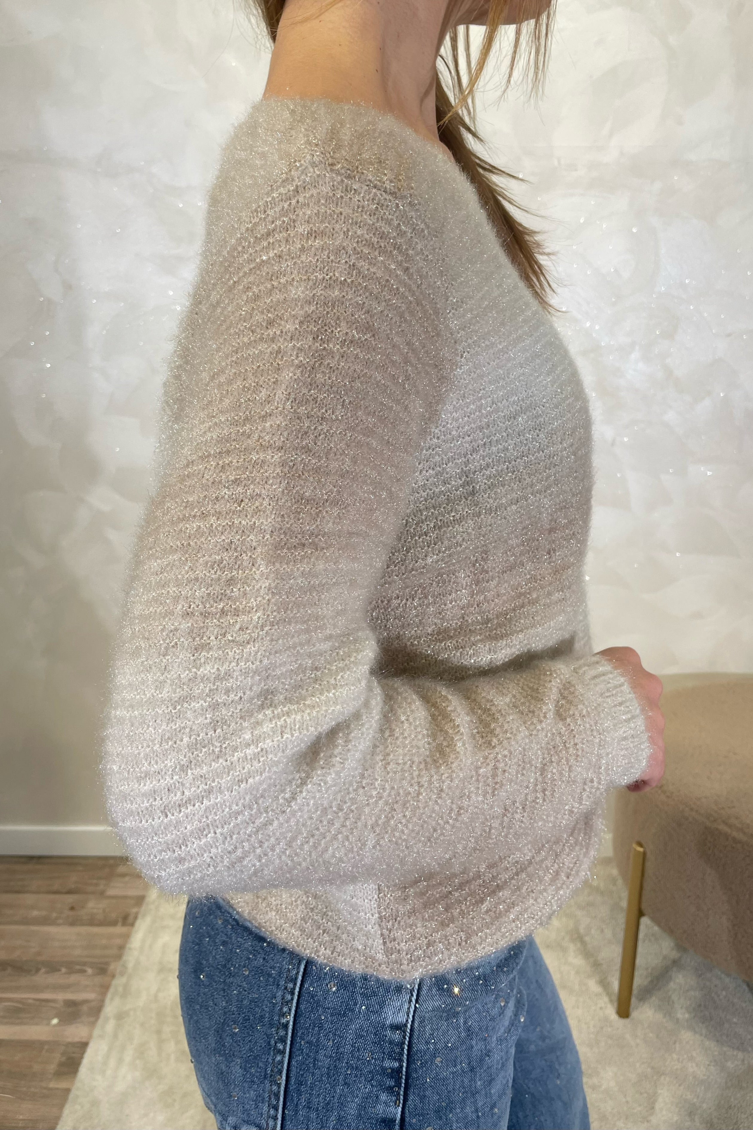 MAGLIA DEGRADE' COL.CAMEL