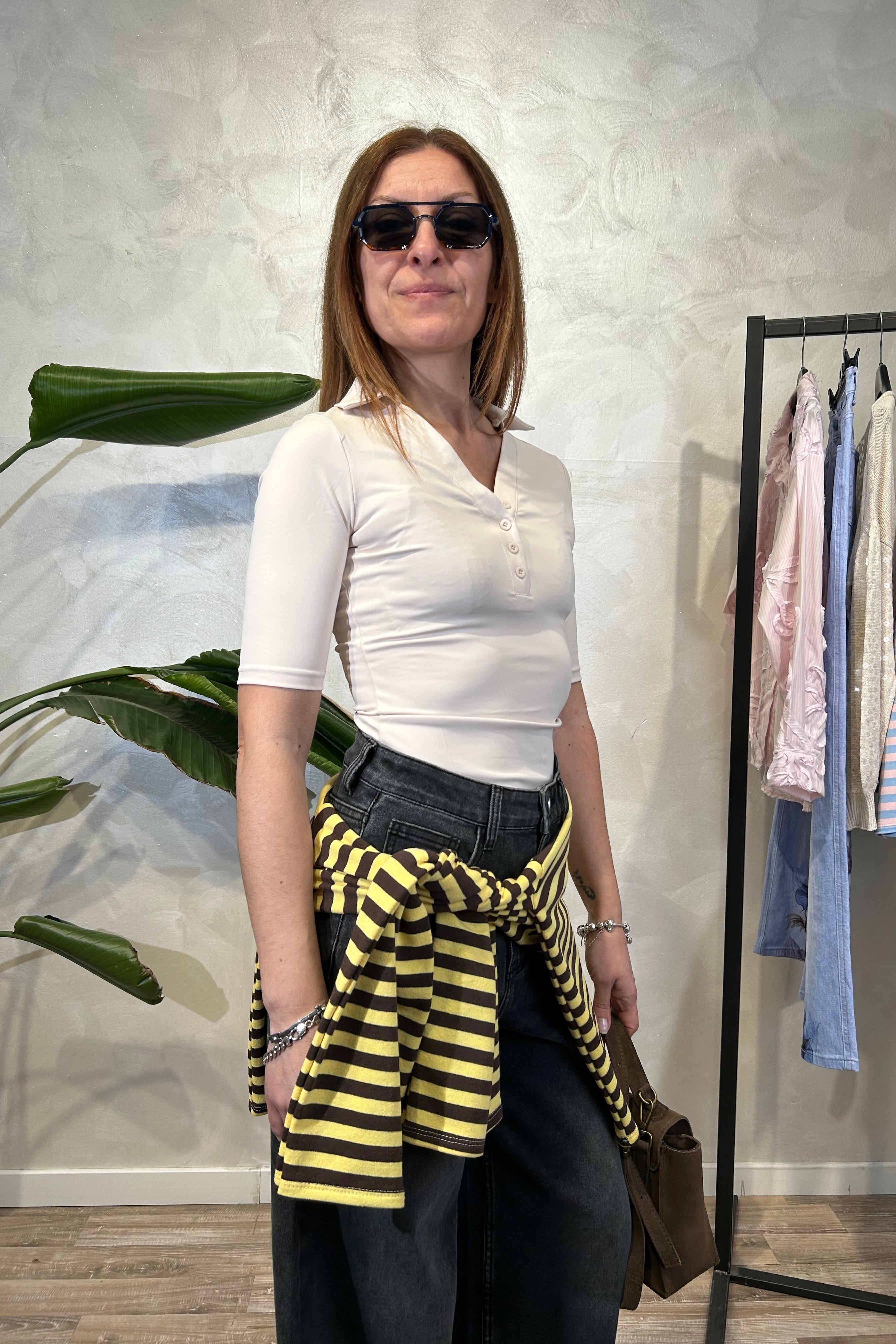 BODY COLLO POLO SERAFINO SUPER CONFORT COL. PANNA