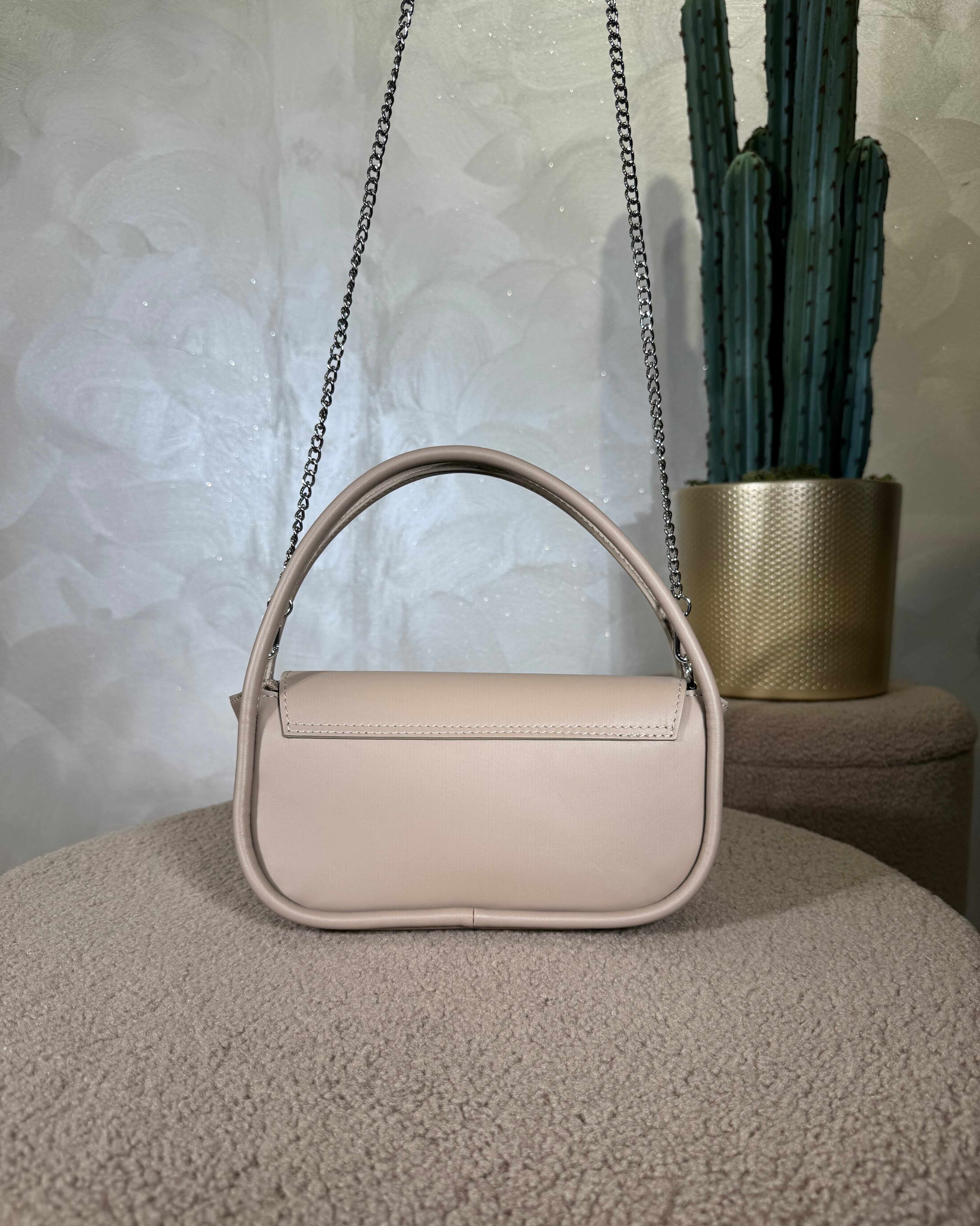BORSA A SPALLA COL.BEIGE