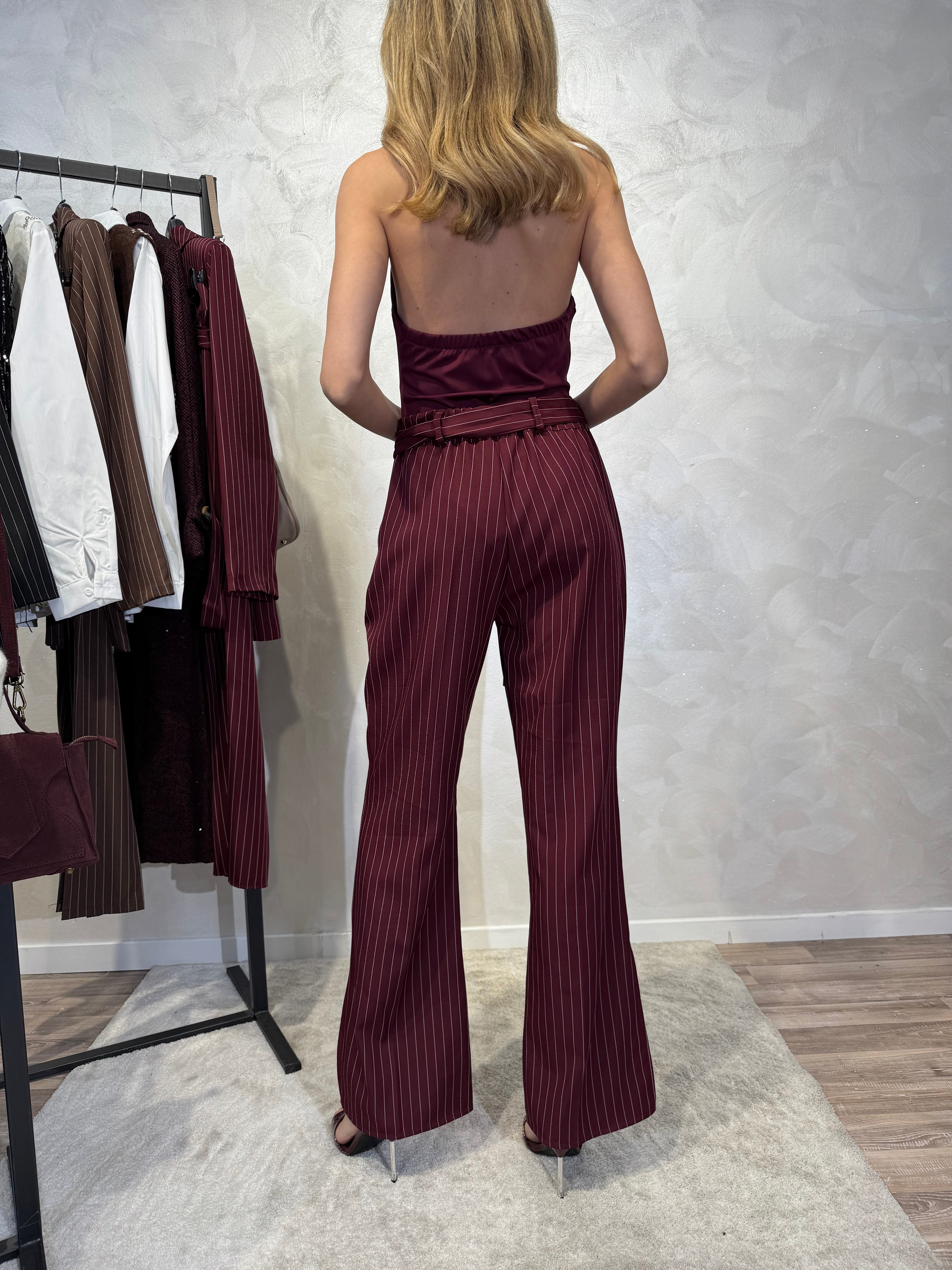 COMPLETO GESSATO  CONTEMPORANEO COL. BORDEAUX