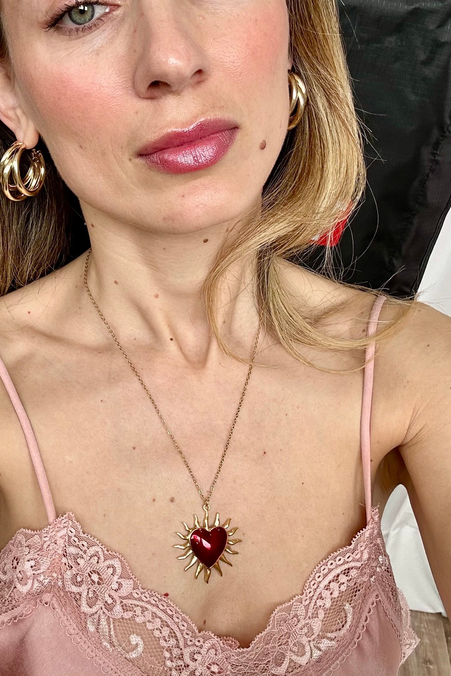 COLLANA RAGGI DI CUORE