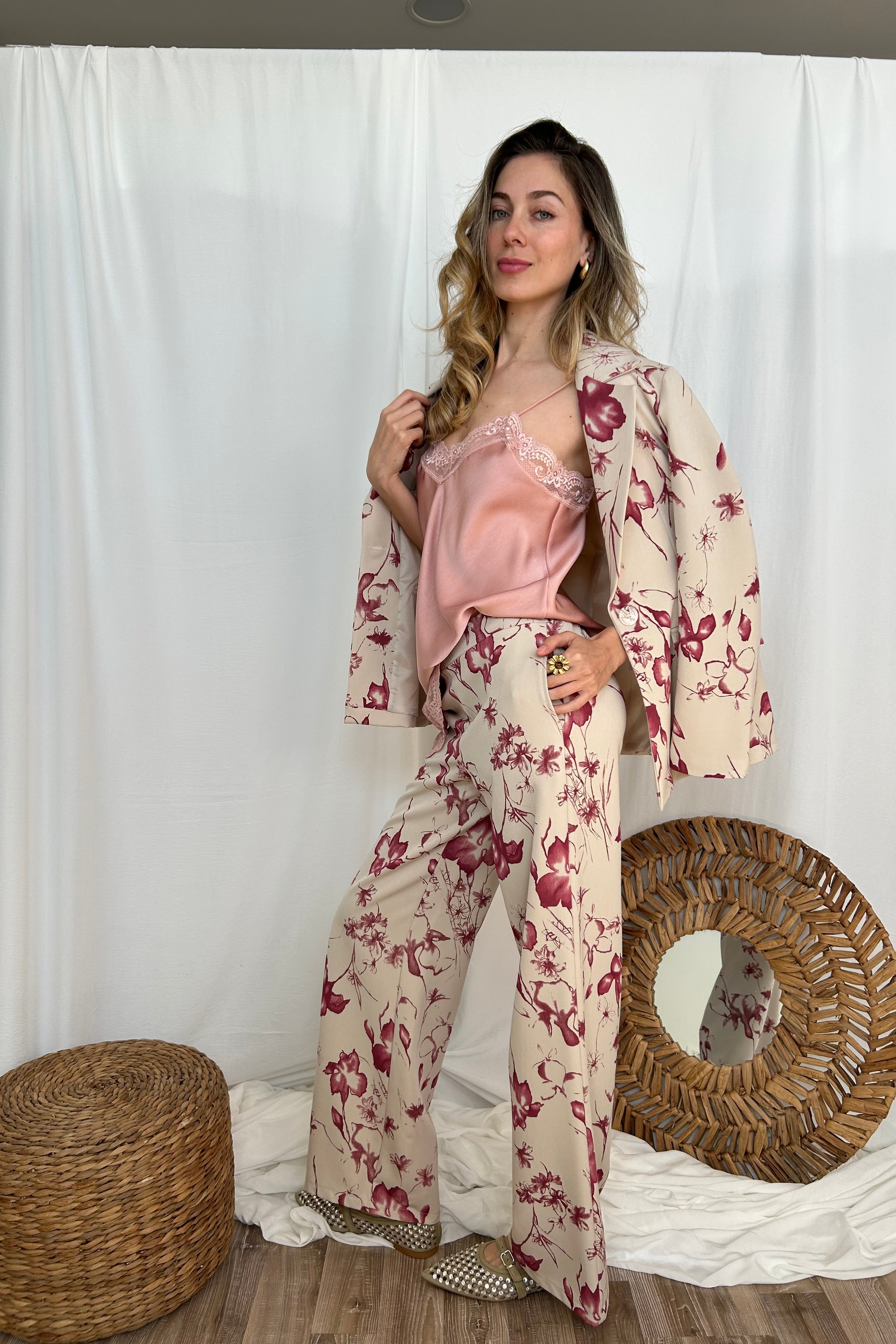 COMPLETO TAILLEUR FLOREALE
